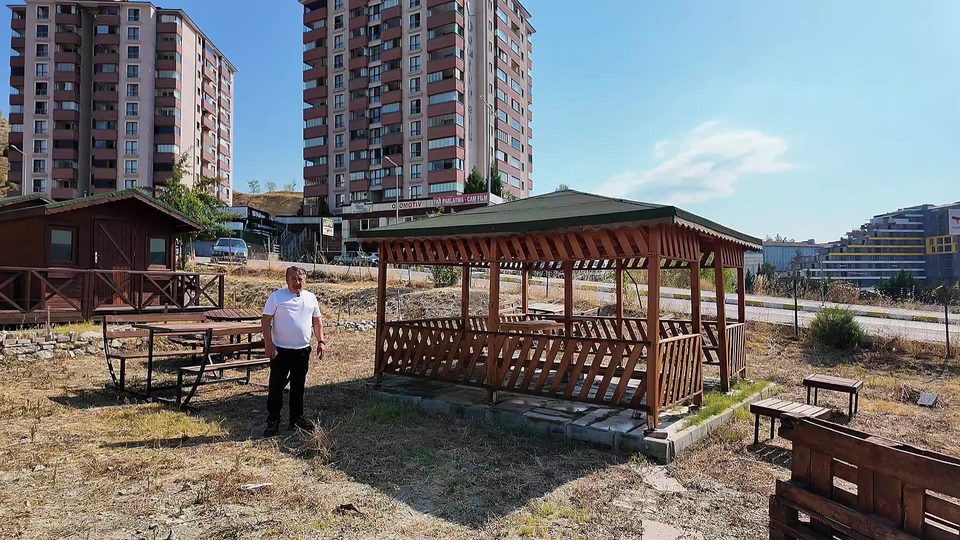 Ahşap kamelya projesi