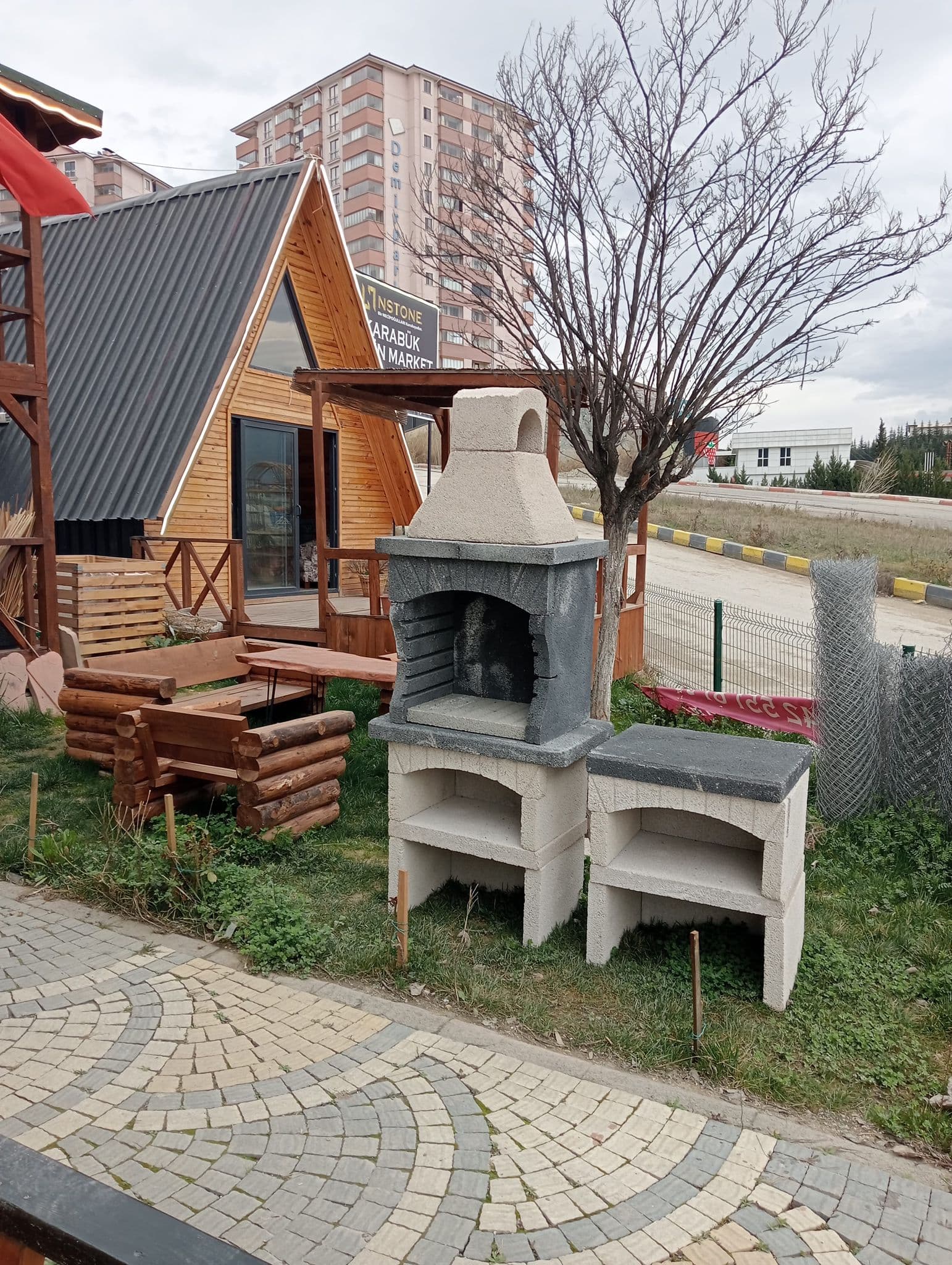 Bahçe mobilyası örneği
