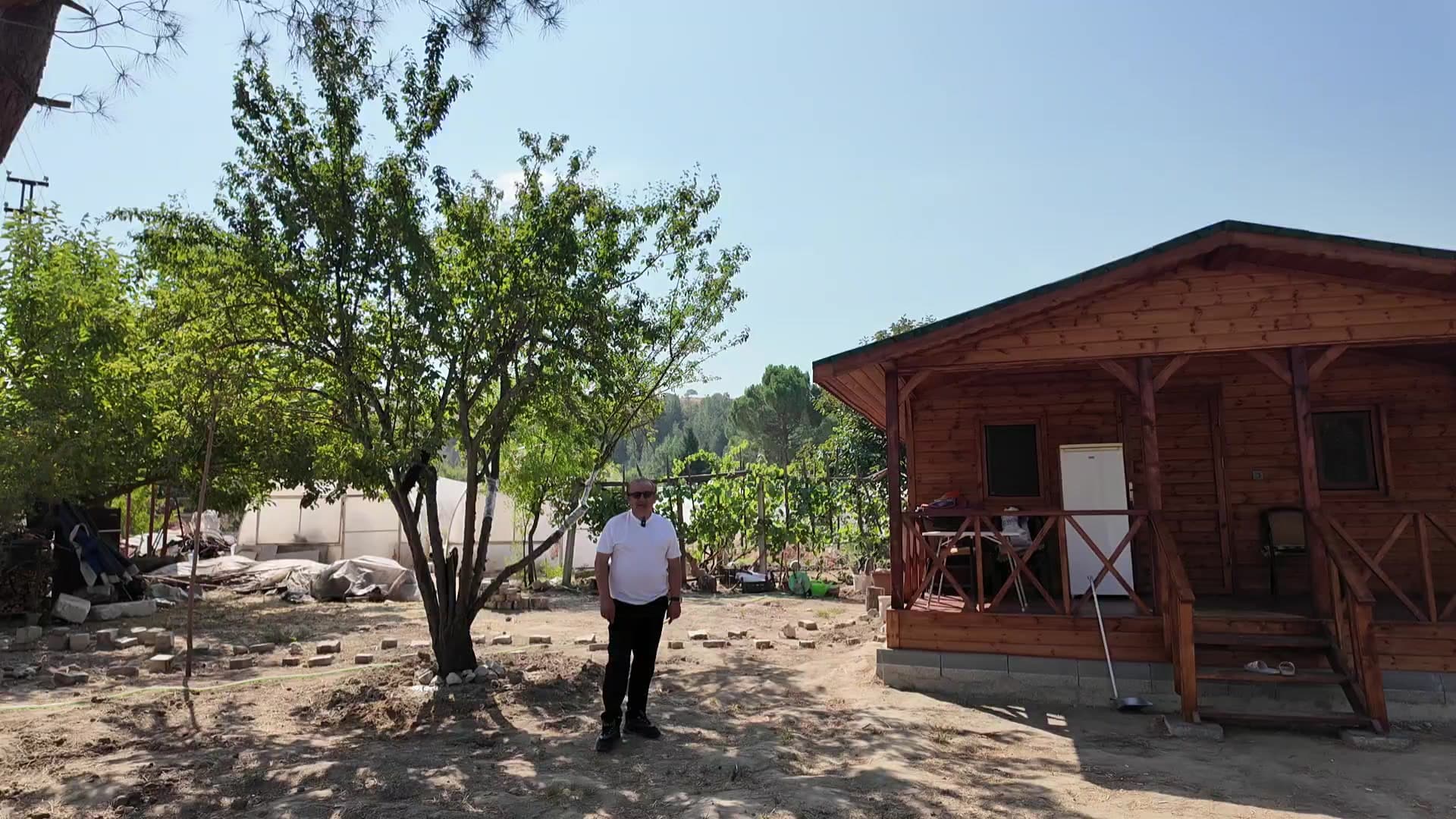 Geniş ahşap bungalov